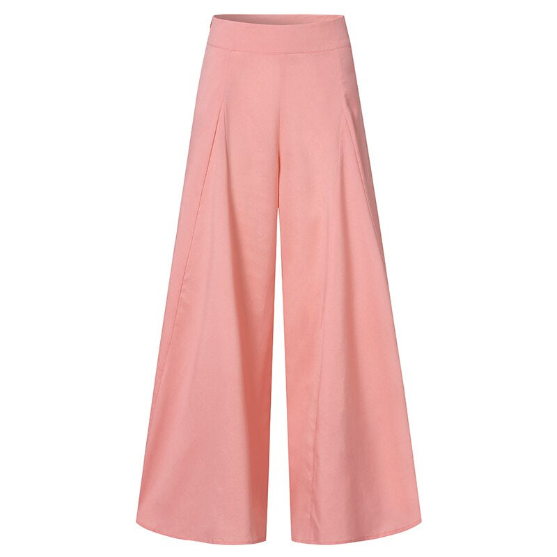 Women's High Waisted Wide Leg Pants