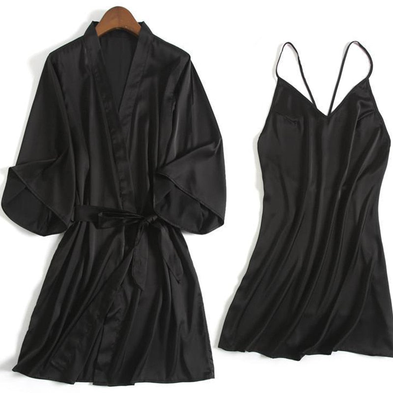 Women's  Lace Nightwear Set, 2 Psc