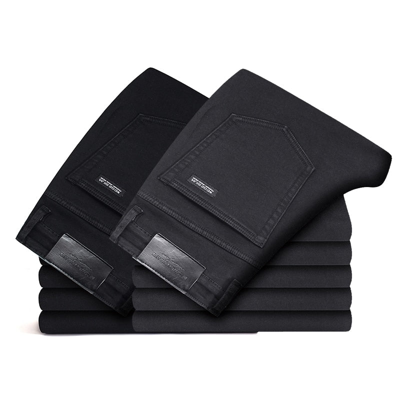 Men's Middle Waist Skinny Jeans