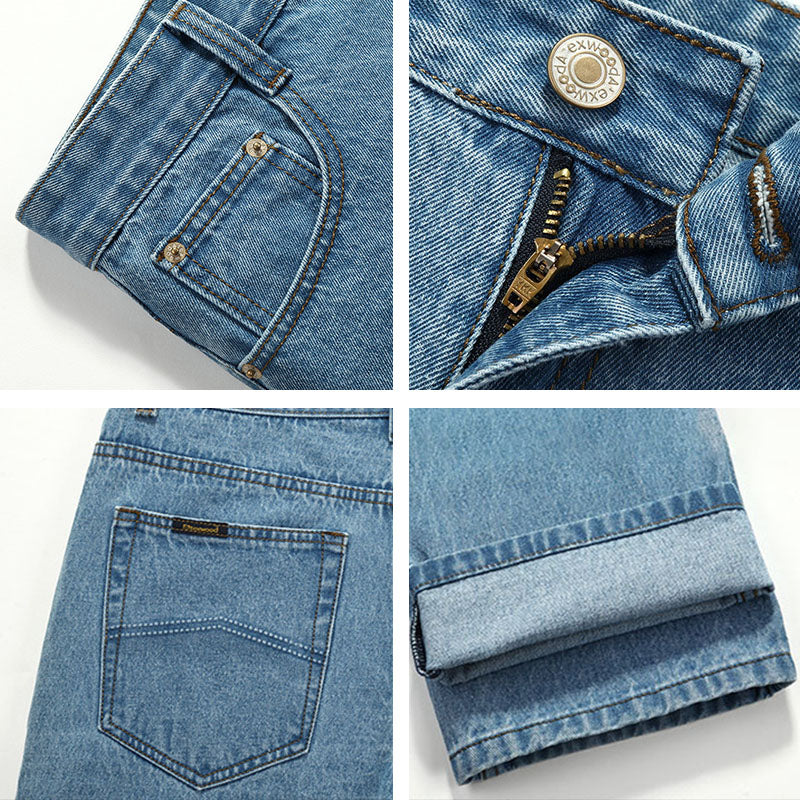 Casual Straight Jeans for Men