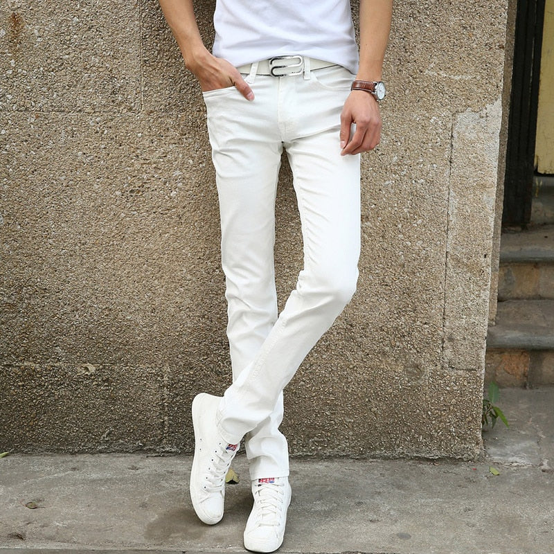 Men's Casual Stretch Skinny Jeans