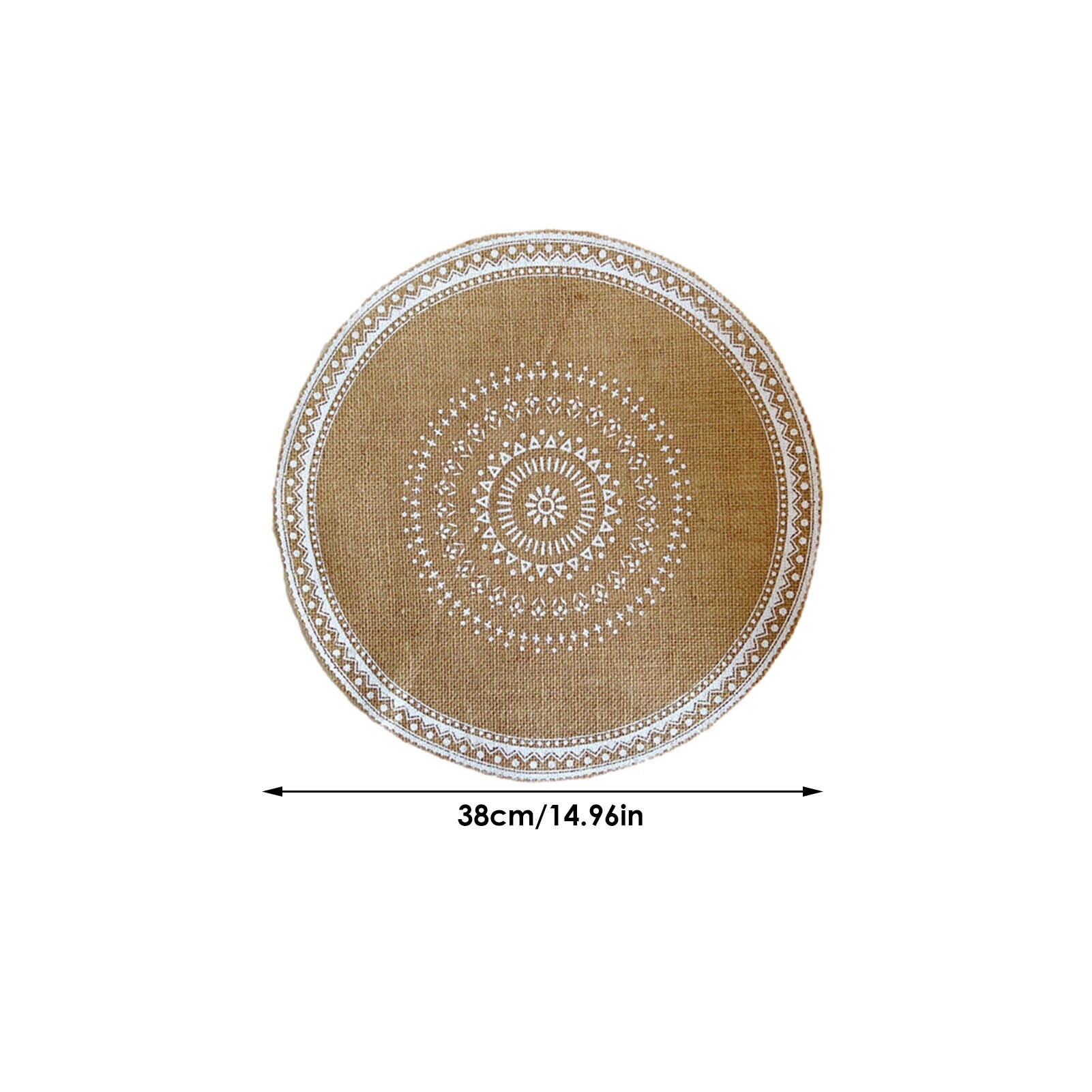Bohemian Style Macrame Cup Pad Candle