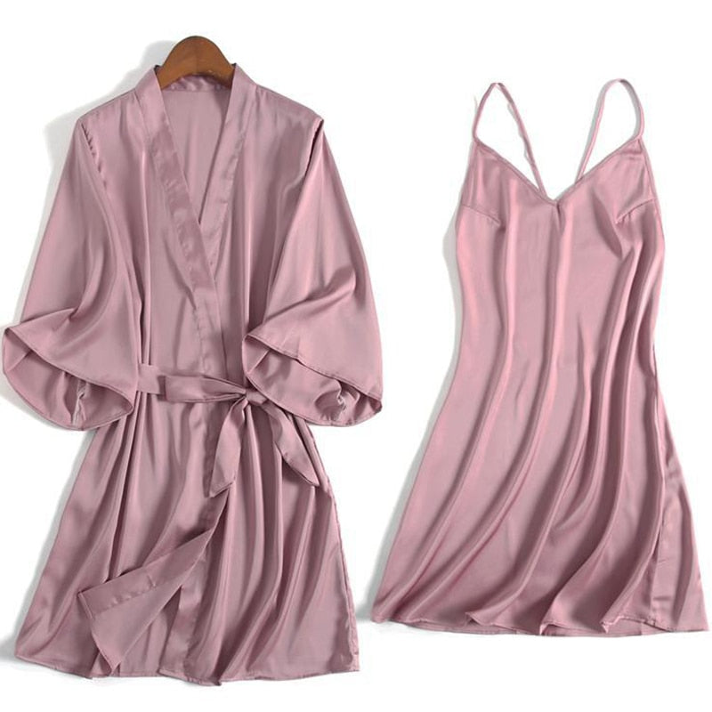 Women's  Lace Nightwear Set, 2 Psc