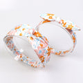 Floral Patterned Mother and Daughter Matching Headbands