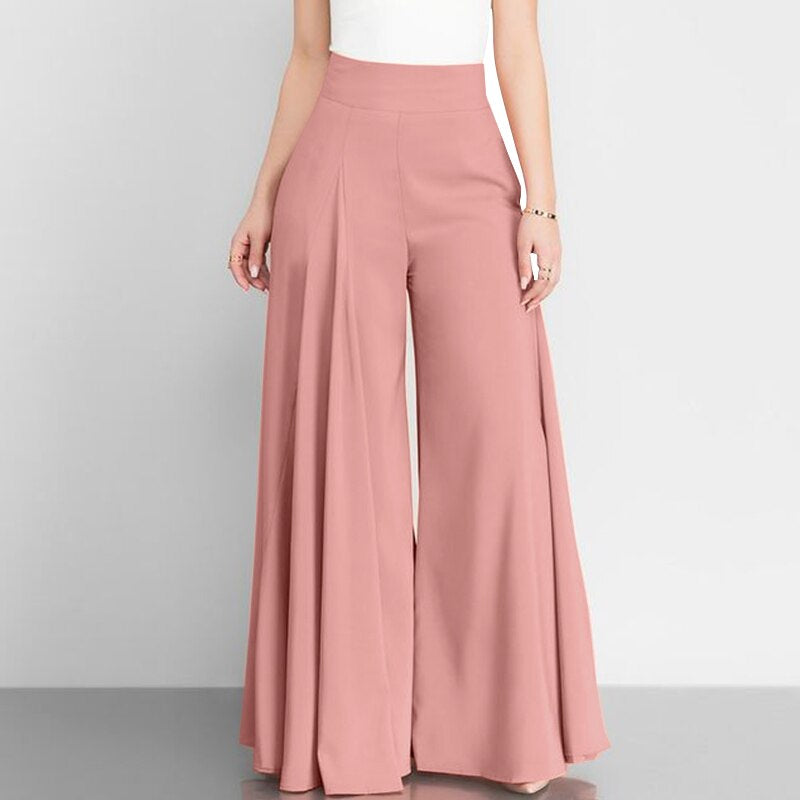 Women's High Waisted Wide Leg Pants
