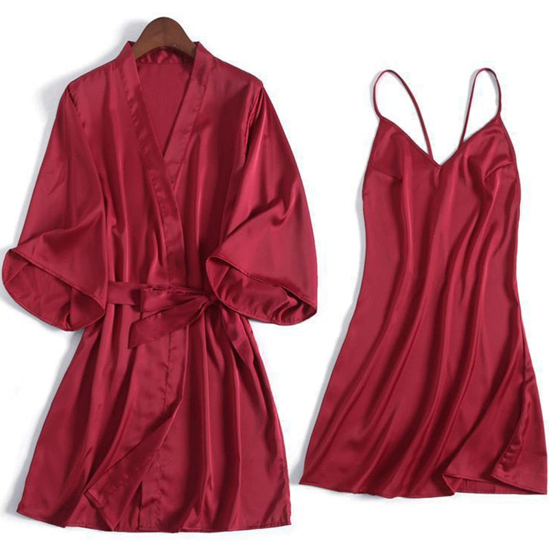 Women's  Lace Nightwear Set, 2 Psc