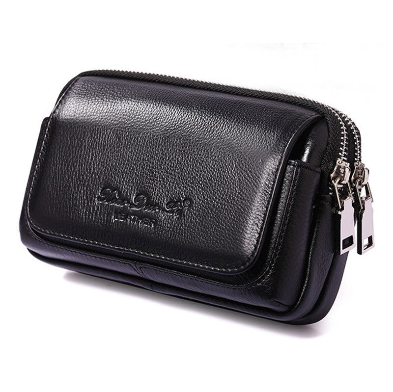 Men's Leather Waist Pack