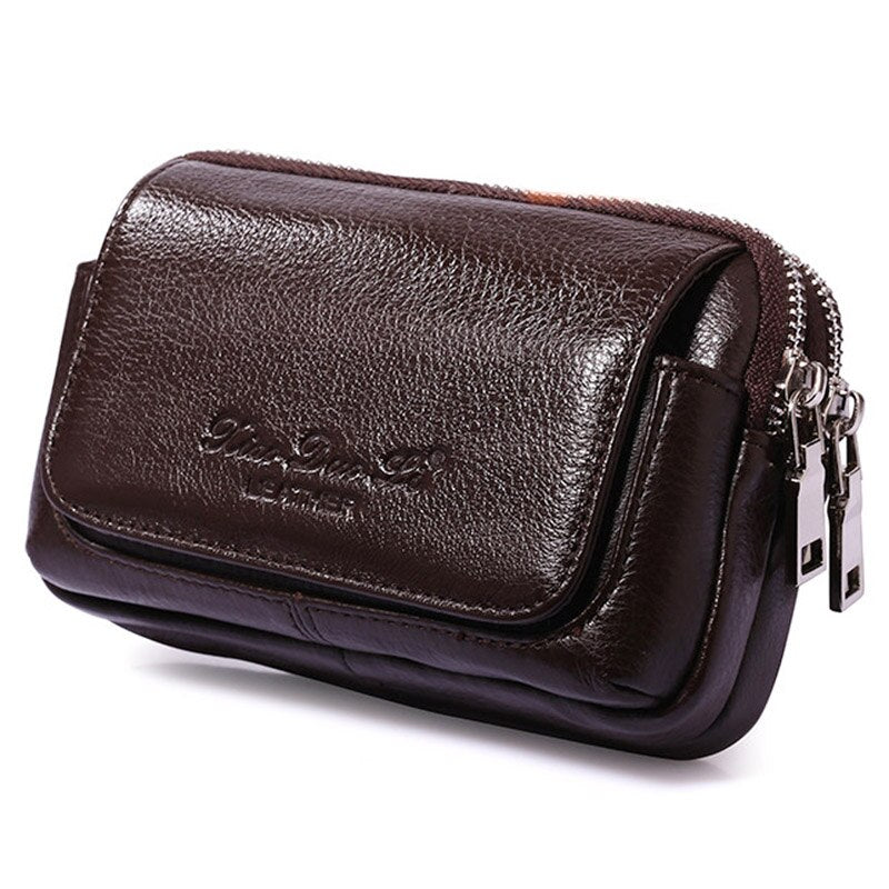 Men's Leather Waist Pack