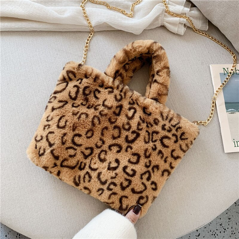 Women's Wild One Plush Tote Bag