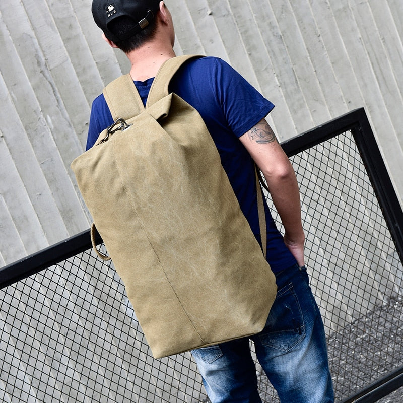 Men's Large Capacity Laconic Tactical Style Backpack
