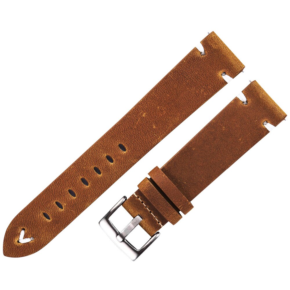 Universal Quick Release Leather Watchband