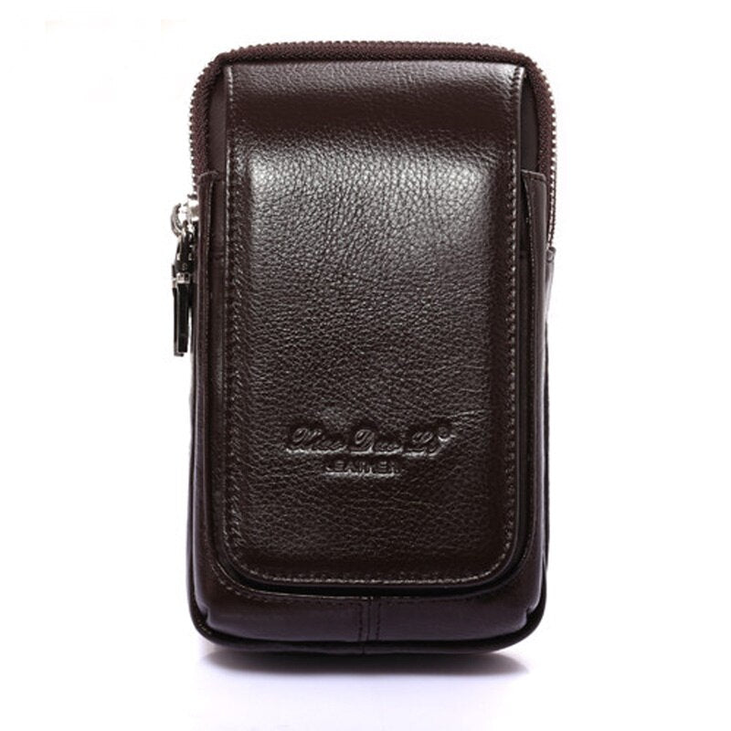 Men's Leather Waist Pack
