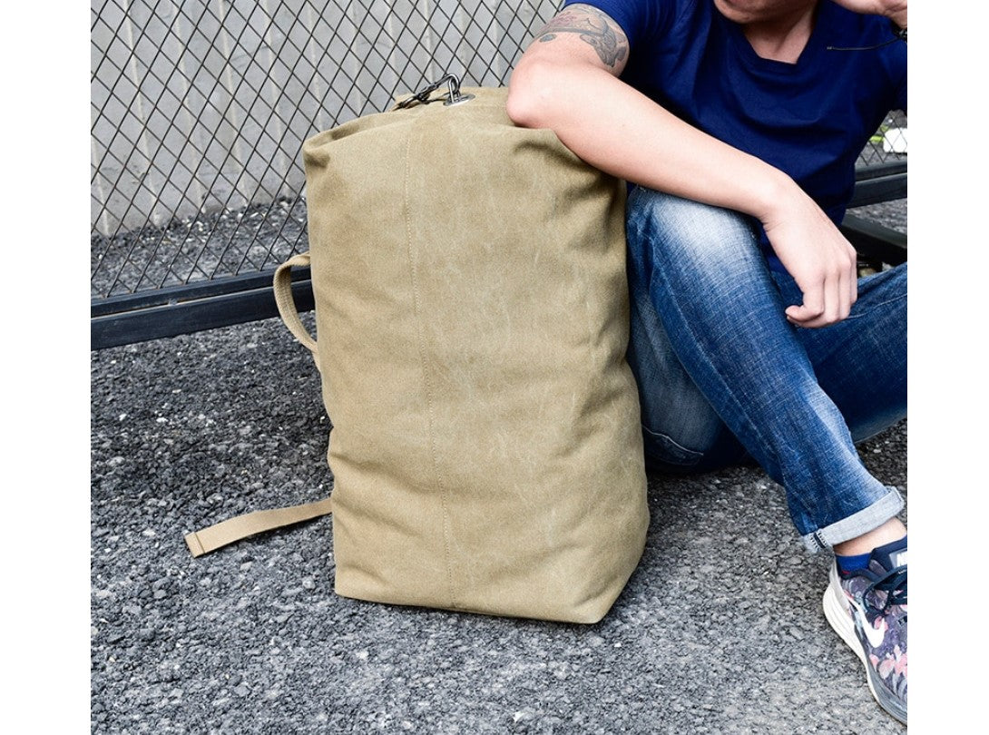 Men's Large Capacity Laconic Tactical Style Backpack