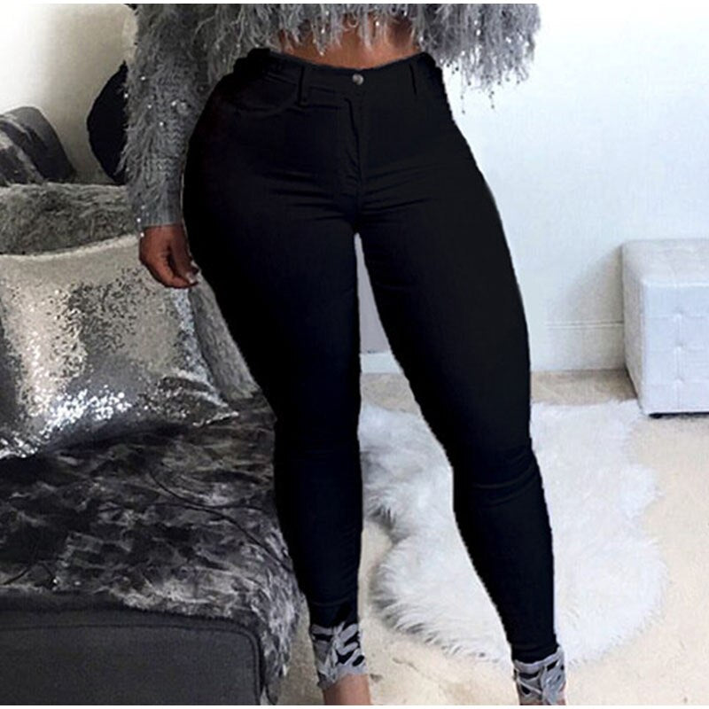 Women's Plus Size High Waist Stretchy Jeans