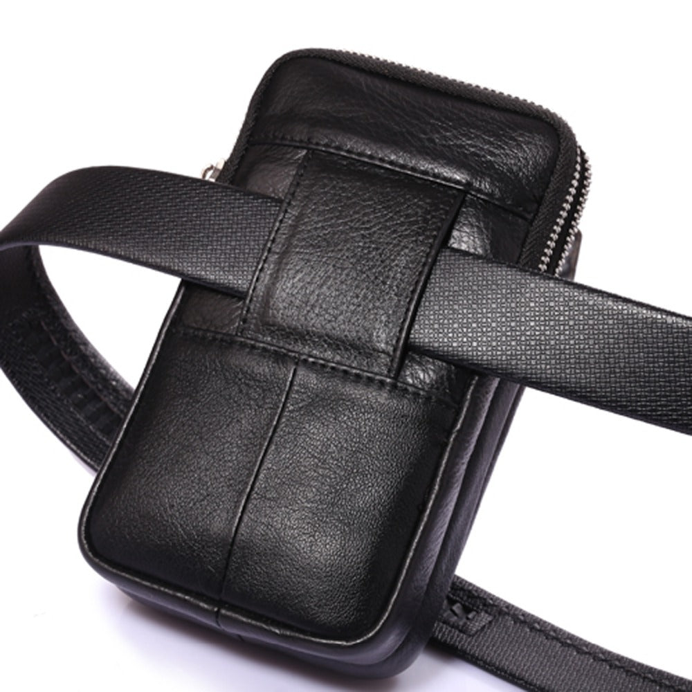 Men's Leather Waist Pack