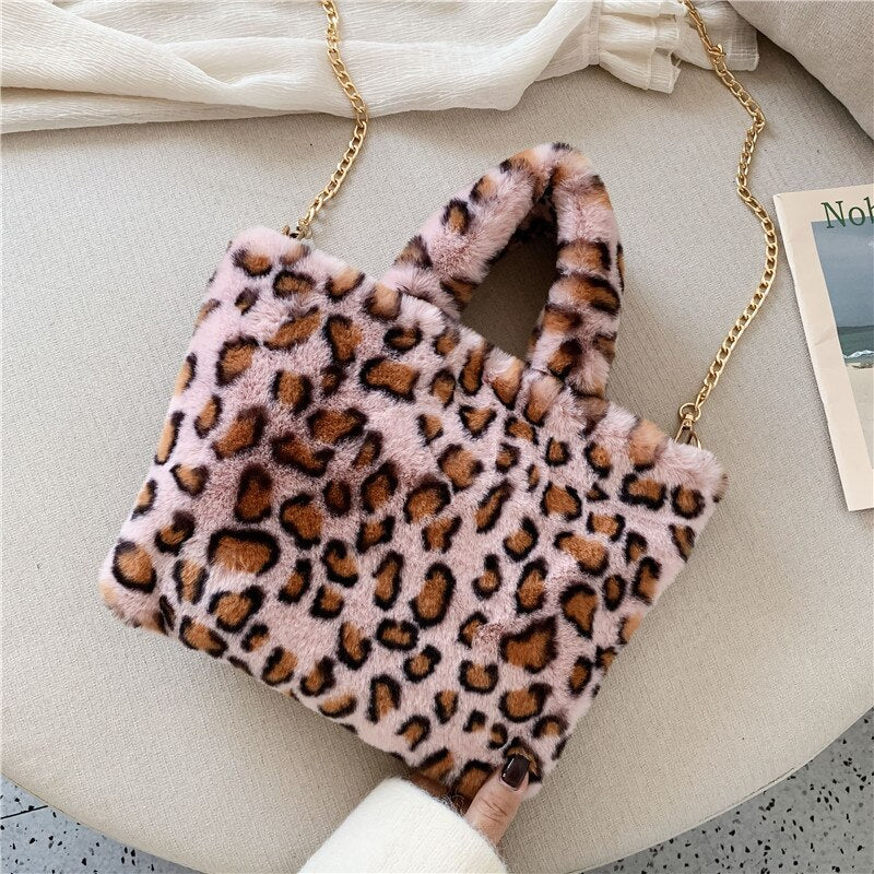 Women's Wild One Plush Tote Bag